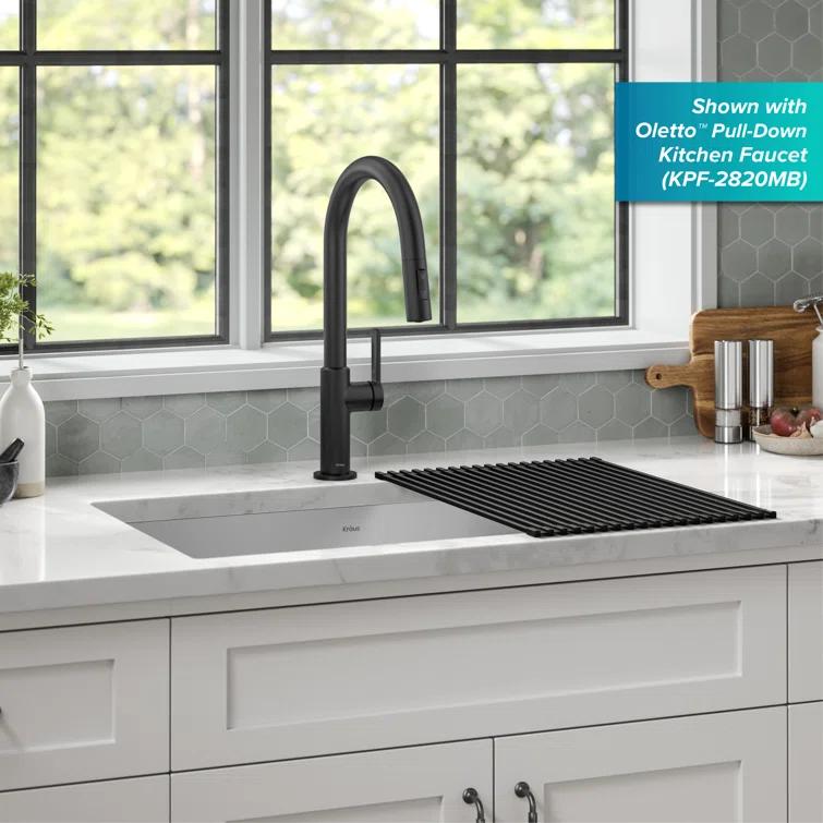 KRAUS Standart PRO™ Undermount 16 Gauge Stainless Steel Kitchen Sink