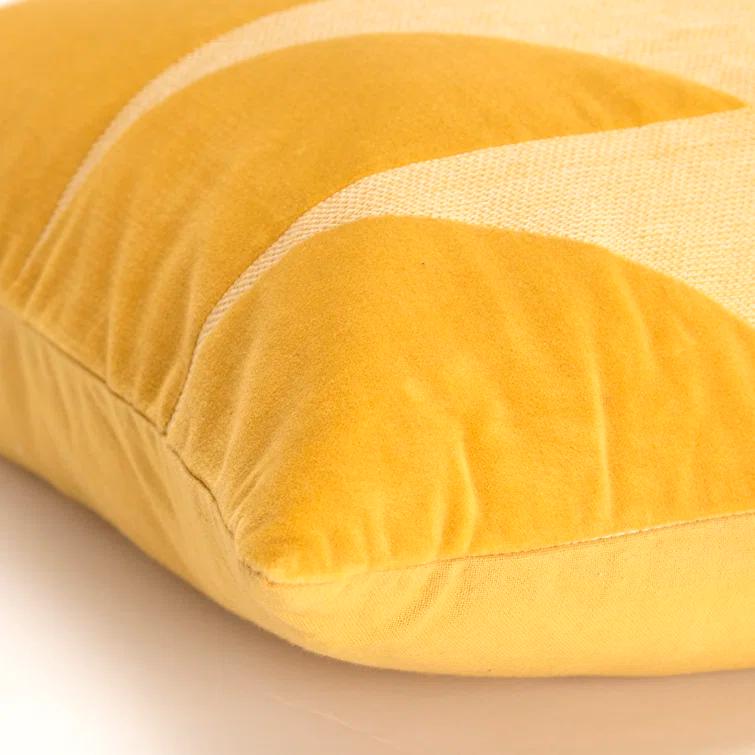 Joshelin Embroidered Cotton Throw Pillow