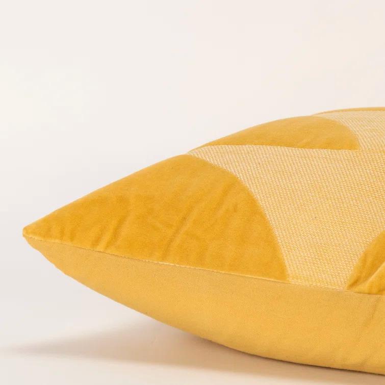 Joshelin Embroidered Cotton Throw Pillow
