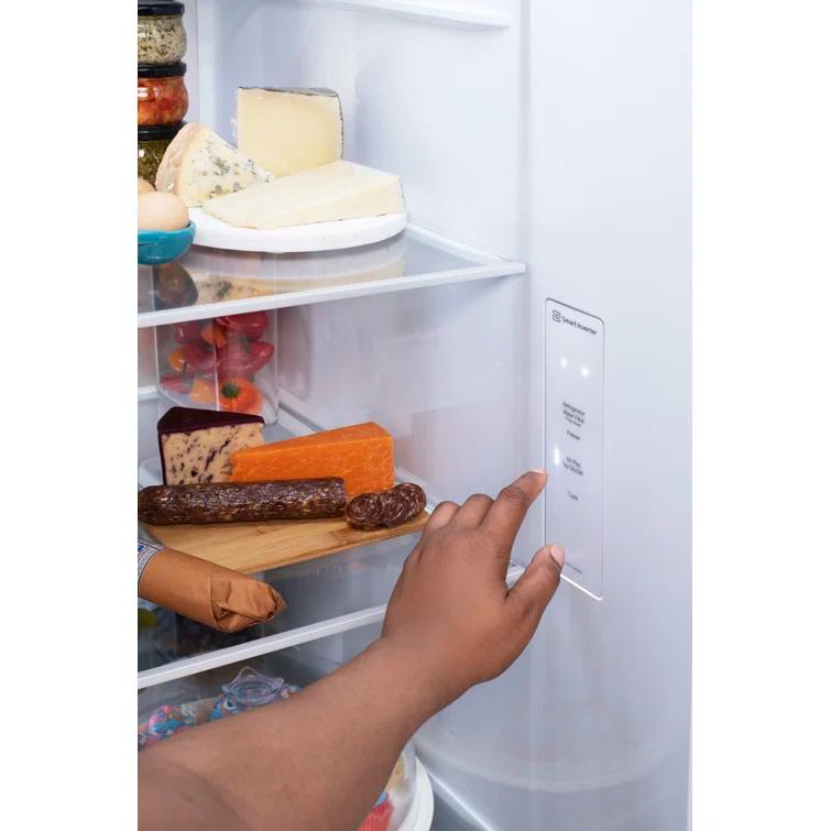 LG 23 Cu. Ft. Side-By-Side Counter-Depth Refrigerator With Smooth Touch Dispenser LRSXC2306S