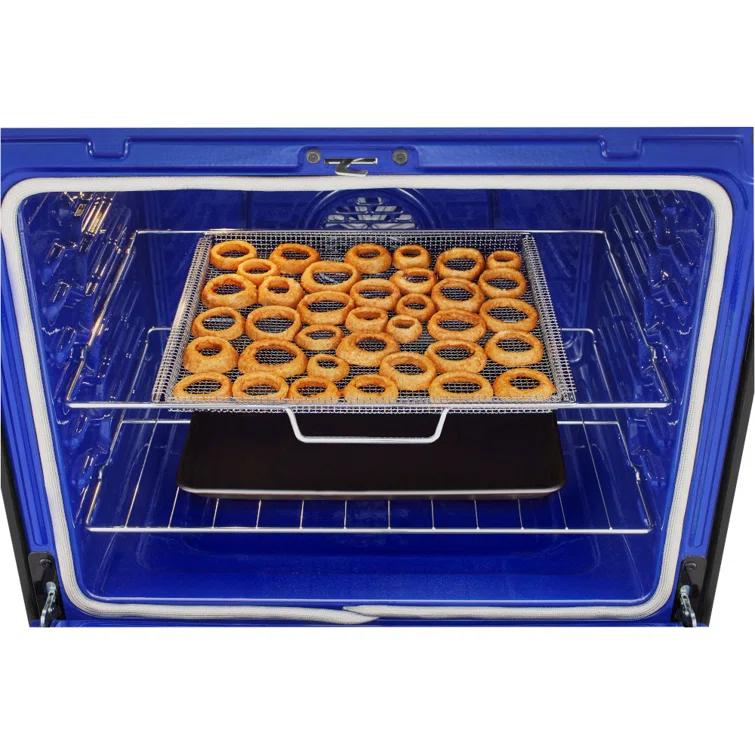 LG LG Smart Wi-Fi Enabled True Convection InstaView® Electric Range with Air Fry, 6.3 cu. ft. LREL6325F