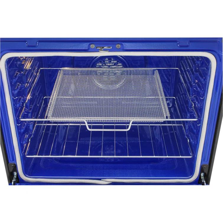 LG LG Smart Wi-Fi Enabled True Convection InstaView® Electric Range with Air Fry, 6.3 cu. ft. LREL6325F