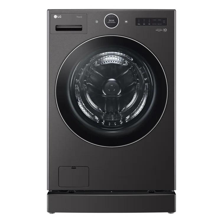 LG 5.0 cu. ft. Mega Capacity Smart Front Load Washer with AI DD 2.0 Built-In Intelligence & TurboWash 360°