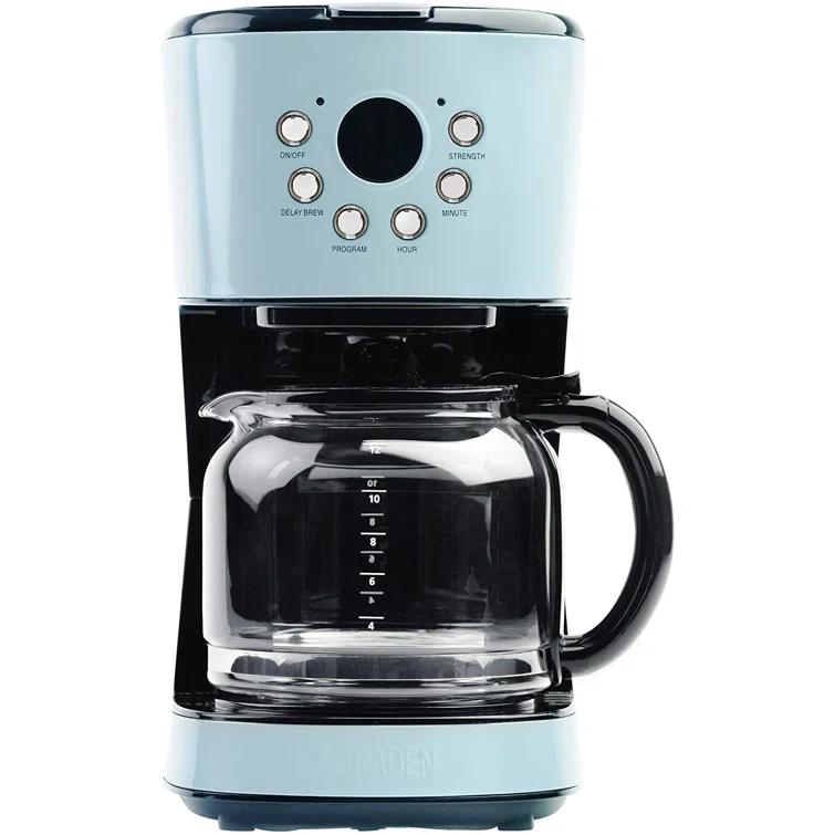 Haden Coffee Machine, 12 Cup Programmable Drip Coffee Maker