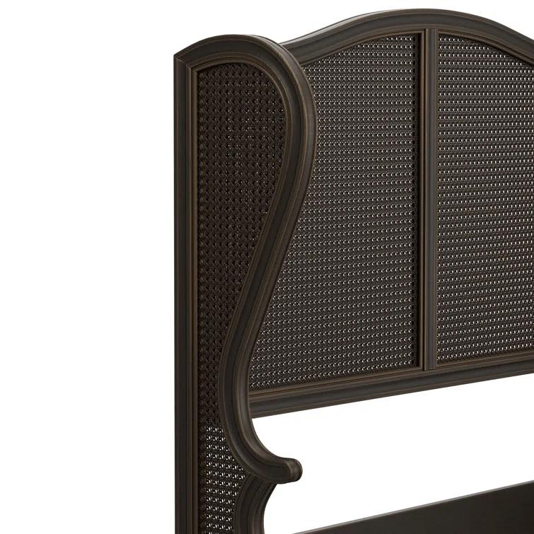 Gia Wingback Storage Bed