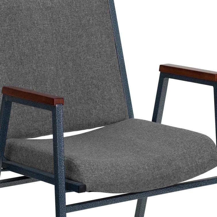 Flash Furniture Aliya Heavy Duty Stack Chair with Arms (Set of 4)