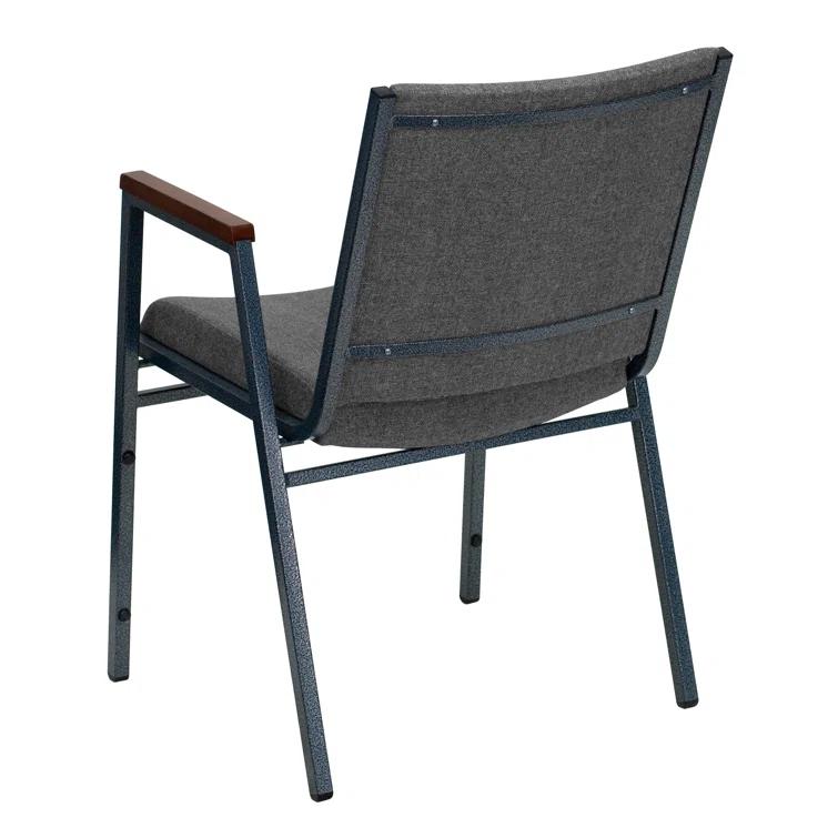Flash Furniture Aliya Heavy Duty Stack Chair with Arms (Set of 4)