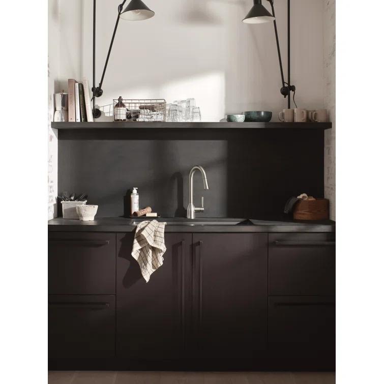 Moen Adler MotionSense Wave Single Handle Pulldown Kitchen Faucet with Power Clean Technology