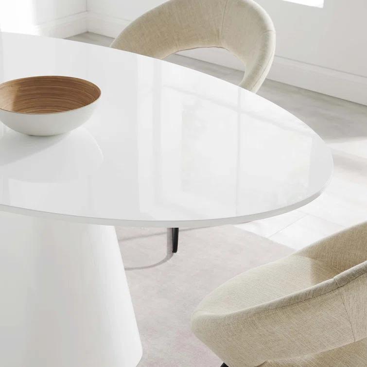 ESTETICA FURNITURE Modway Provision 75" Oval Dining Table