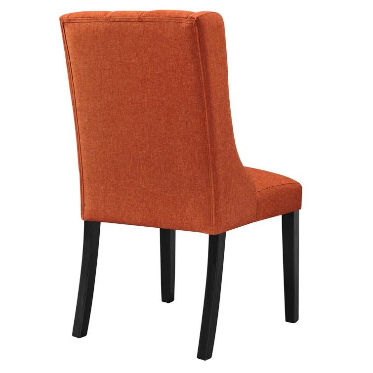 Modway Baronet Button Tufted Fabric Dining Chair