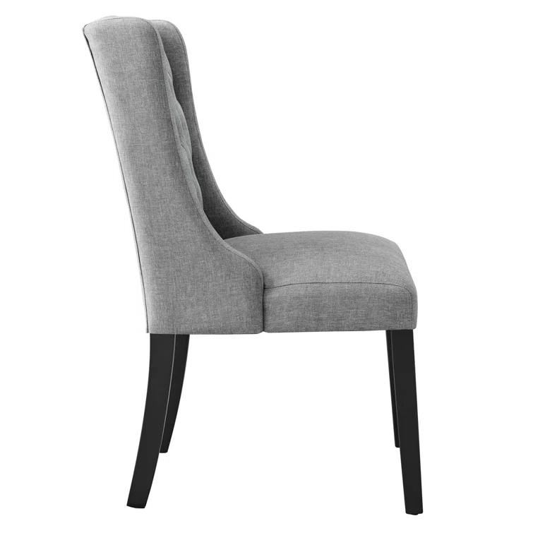 Modway Baronet Button Tufted Fabric Dining Chair