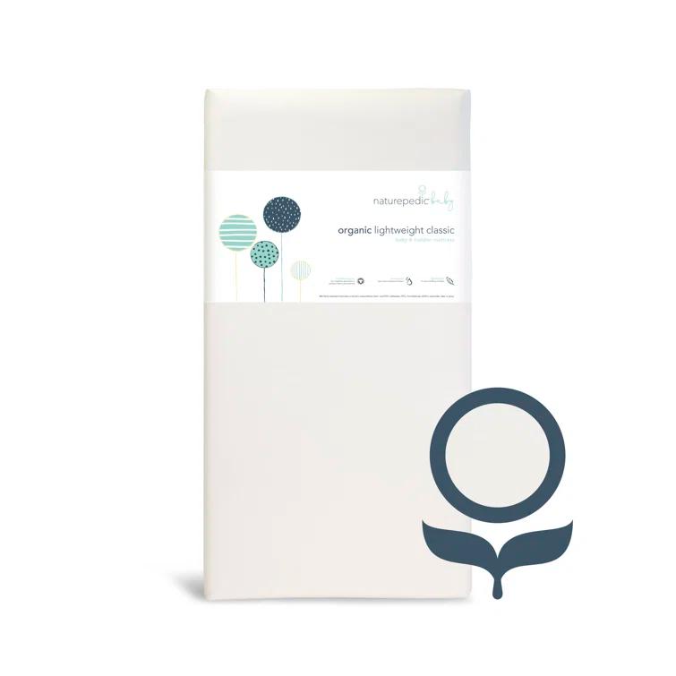 Naturepedic Classic Organic Cotton Lightweight Crib Mattress