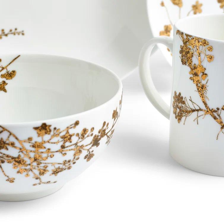 Vera Wang Vera Wang Jardin 4-Piece Setting