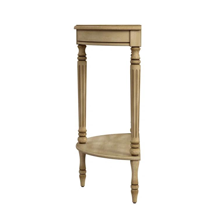 Butler Specialty Company Bellini  Demilune 24" Console Table - Antique Beige