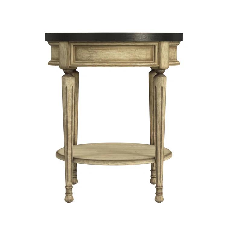 Butler Specialty Company Sampson Side Table With Storage - Antique Beige