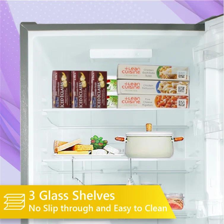 Equator Advanced Appliances Conserv 11cf Bottom Freezer Refrigerator 24in w/ WINE RACK Stainless 110V			 MDRF359WE