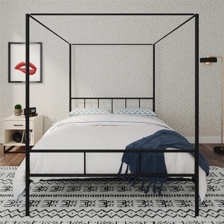 Marion Metal Canopy Bed