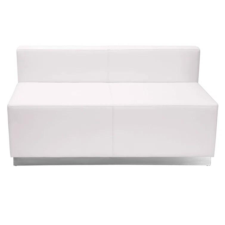 Flash Furniture HERCULES Alon Series LeatherSoft Reception Configuration, 3 Pieces