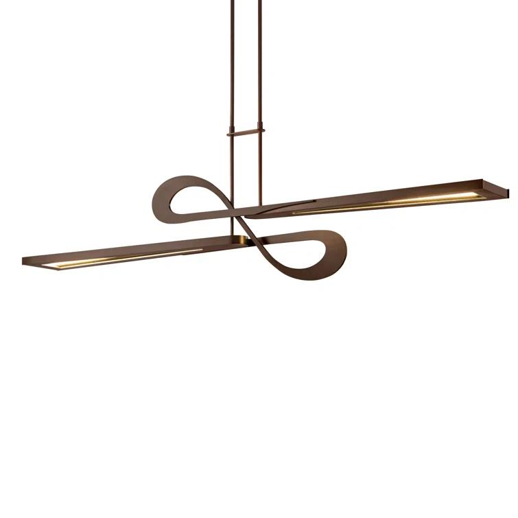 Switchback Kitchen Island Geometric LED Pendant