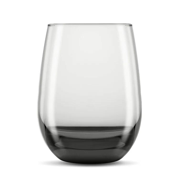 Classic Libbey All-Purpose Stemless Wine Glasses