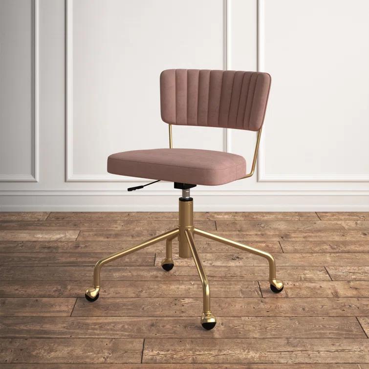 Danielburnham Velvet Task Chair