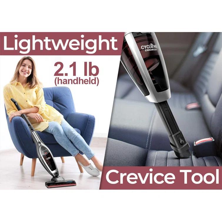 RoomieTEC Roomie Vincent 2-in-1 Cordless Slimvac Upright Vacuum Cleaner RMVC587