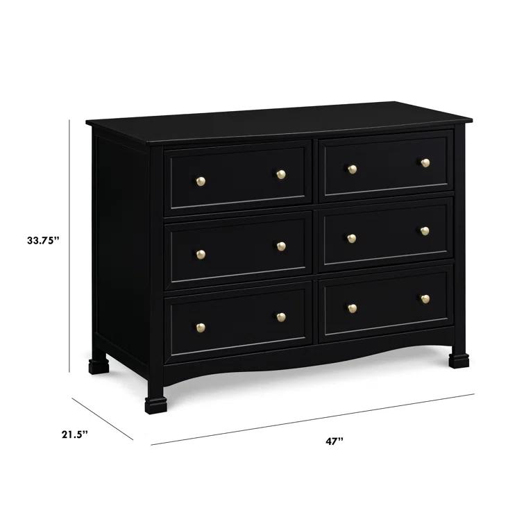 daVinci Kalani 6 Drawer 47" W Double Dresser
