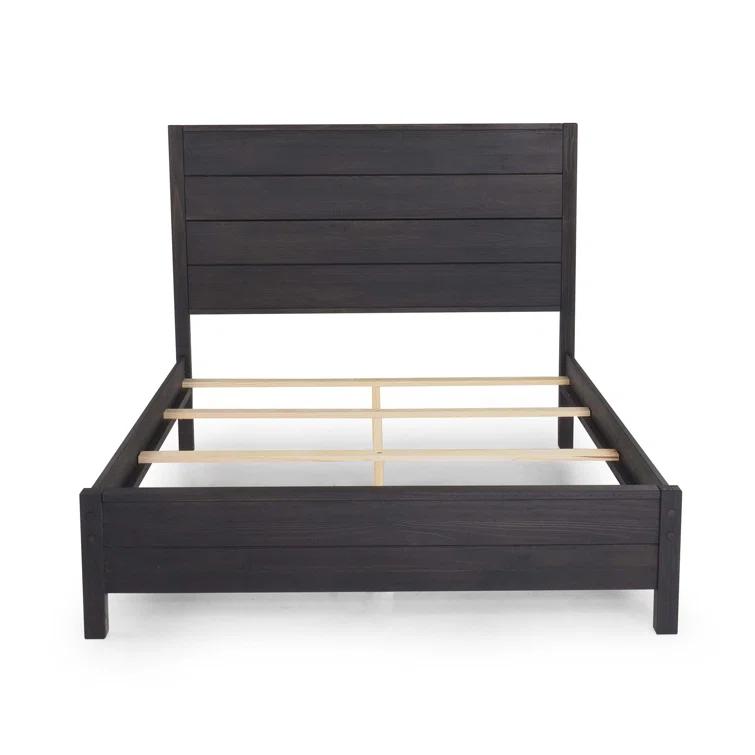 Montauk Solid Wood Panel Bed