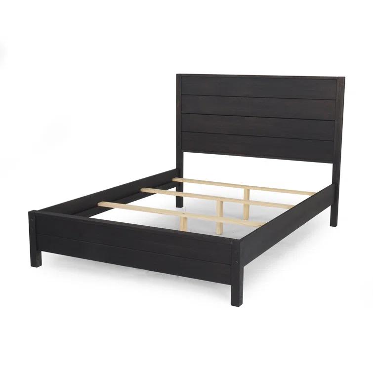 Montauk Solid Wood Panel Bed