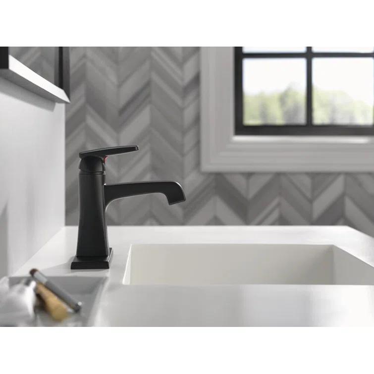 Ashlyn Single Hole Bathroom Faucet with Drain Assembly, Single Handle Bathroom Sink Faucet