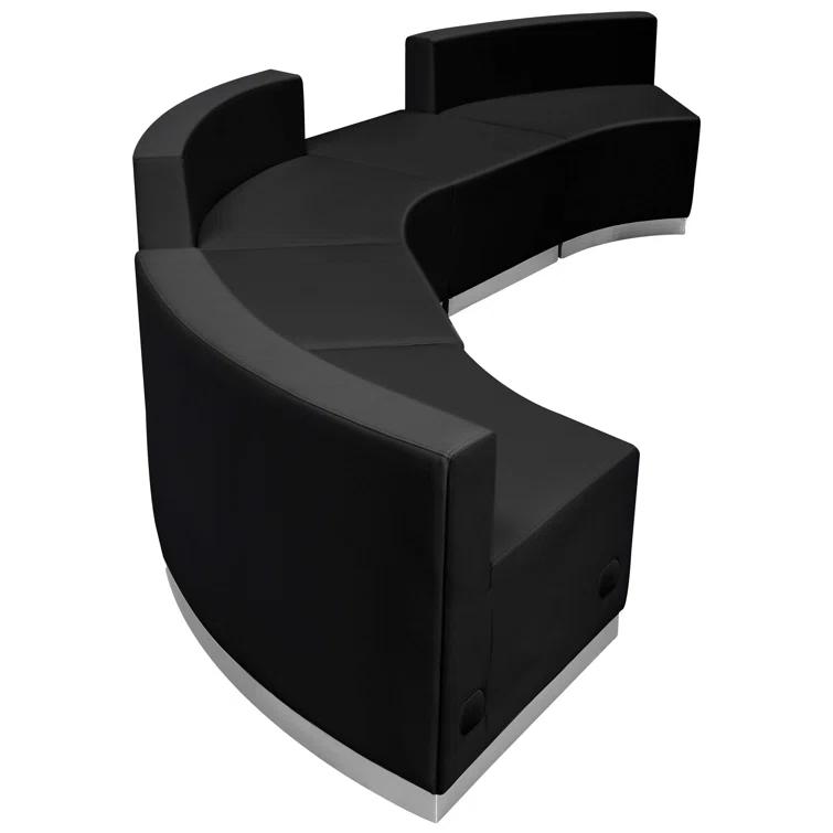 Hercules 5 PC LeatherSoft Modular Reception Configuration w/Taut Back &Seat