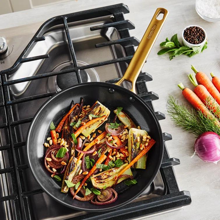 GreenPan Reserve Healthy Ceramic Nonstick, 8", 10" And 12" Frypan Set