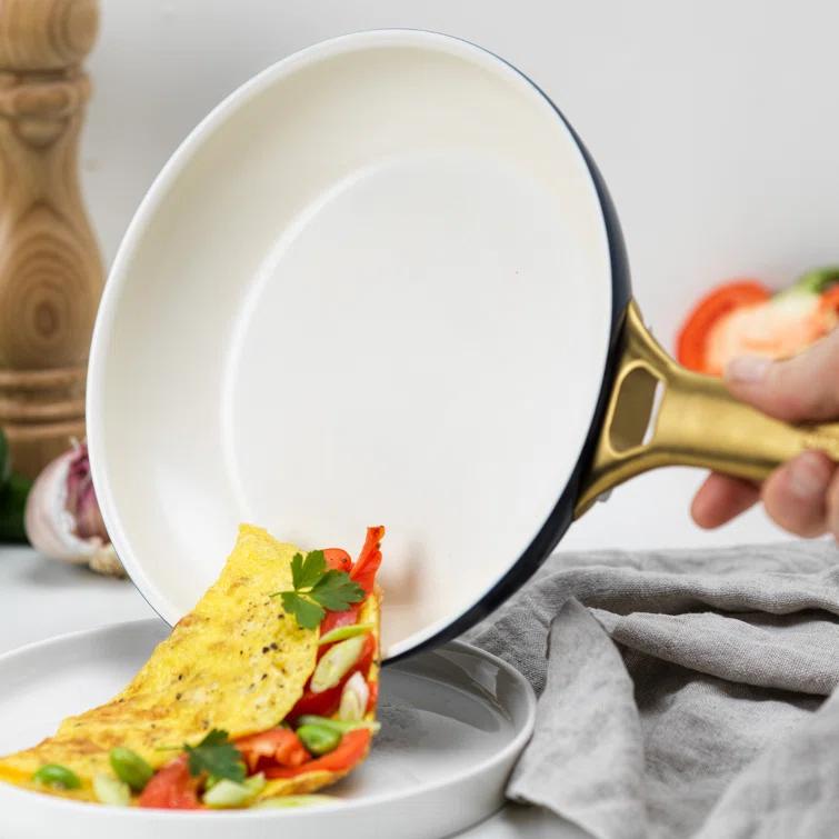 GreenPan Reserve Healthy Ceramic Nonstick, 8", 10" And 12" Frypan Set
