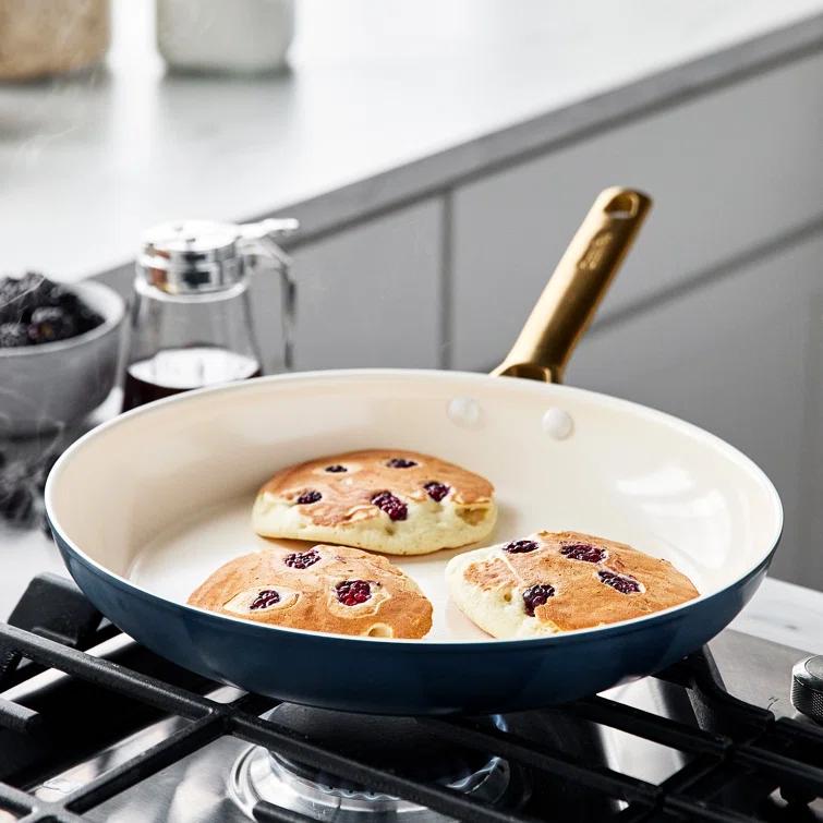 GreenPan Reserve Healthy Ceramic Nonstick, 8", 10" And 12" Frypan Set