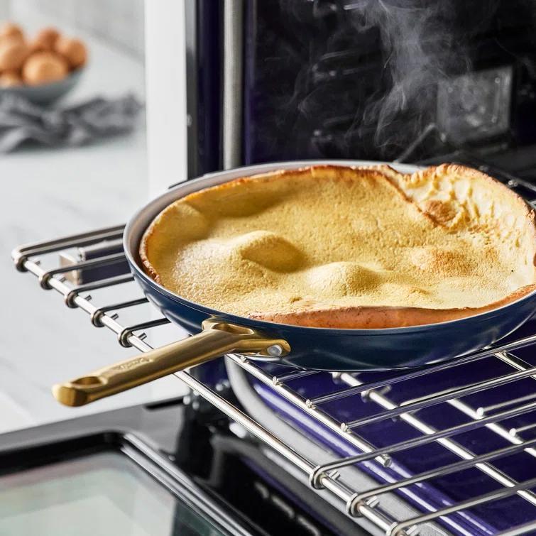 GreenPan Reserve Healthy Ceramic Nonstick, 8", 10" And 12" Frypan Set