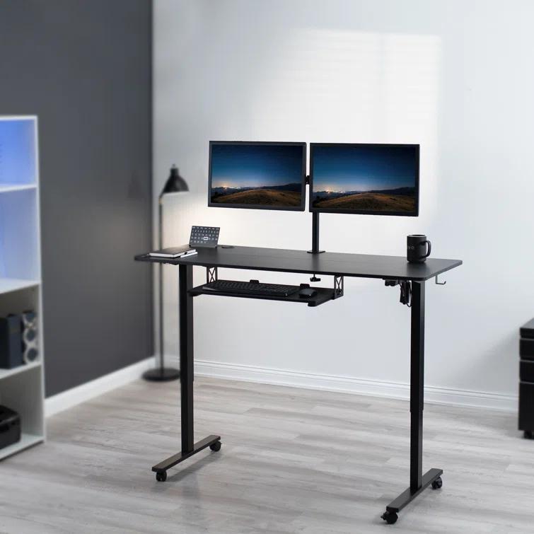 Adjustable Metal Base Standing Desk