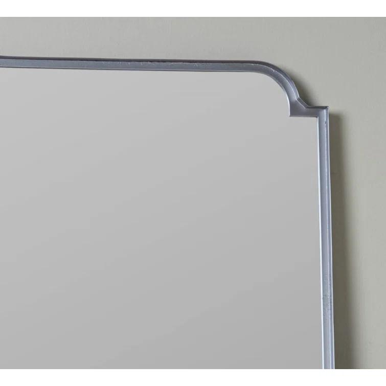 Isolde Floor Mirror - Silver