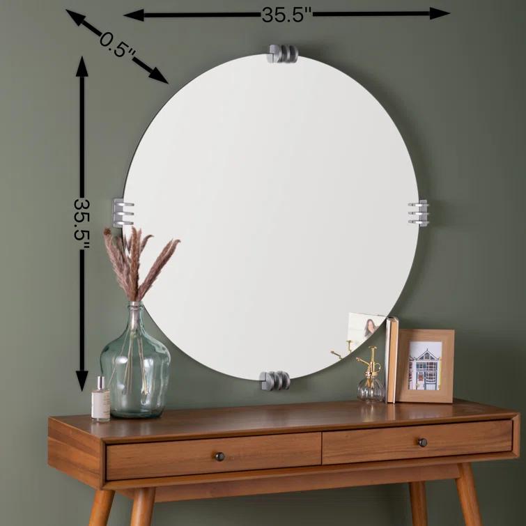 Aubrey Beveled Wall Mirror