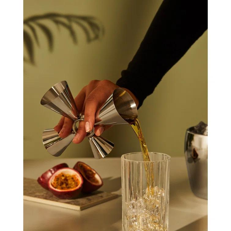 Alessi The Tending Box "Quadri Combo Jigger"