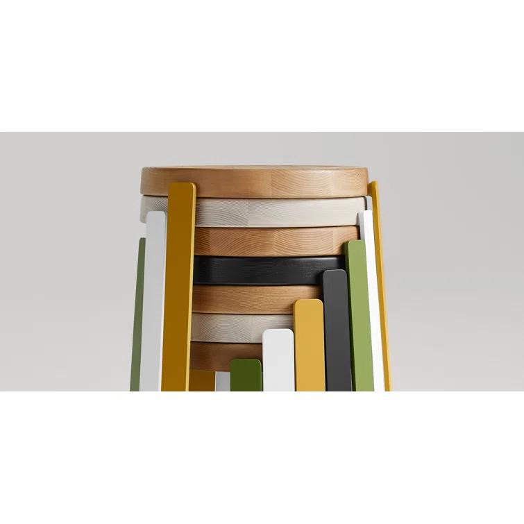 Unit Solid Wood Accent Stool