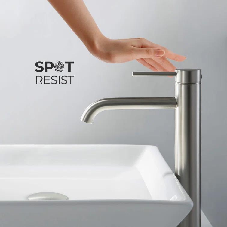 Circular Vessel Sink Faucet Single-handle Bathroom Faucet