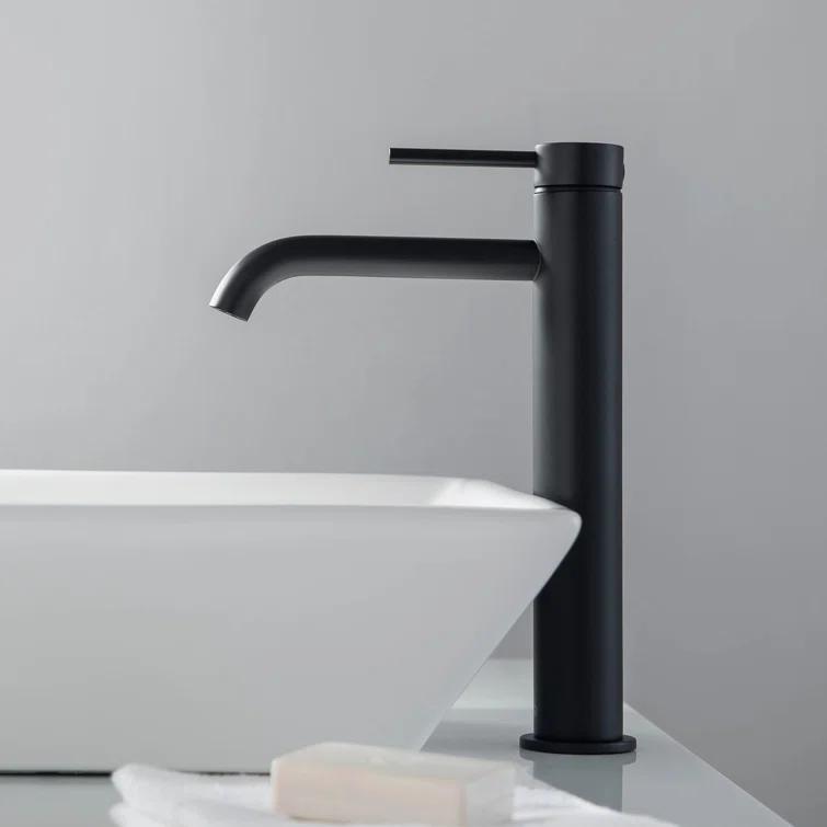 Circular Vessel Sink Faucet Single-handle Bathroom Faucet