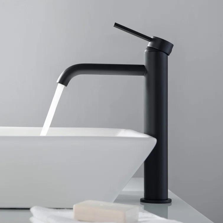 Circular Vessel Sink Faucet Single-handle Bathroom Faucet
