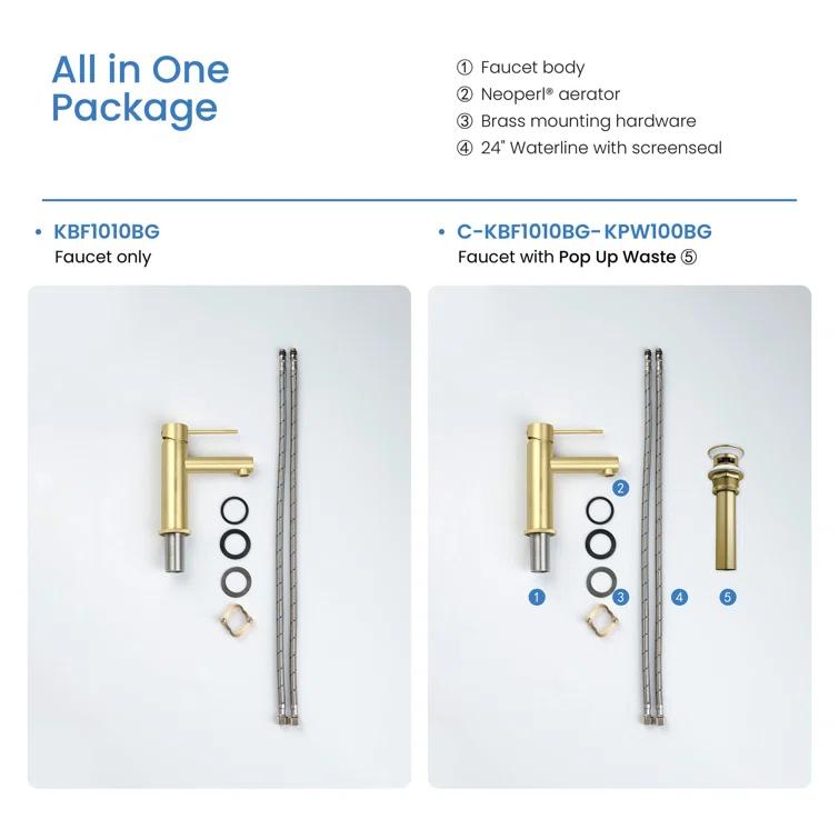 Circular X Single-Hole Single-handle Bathroom Faucet