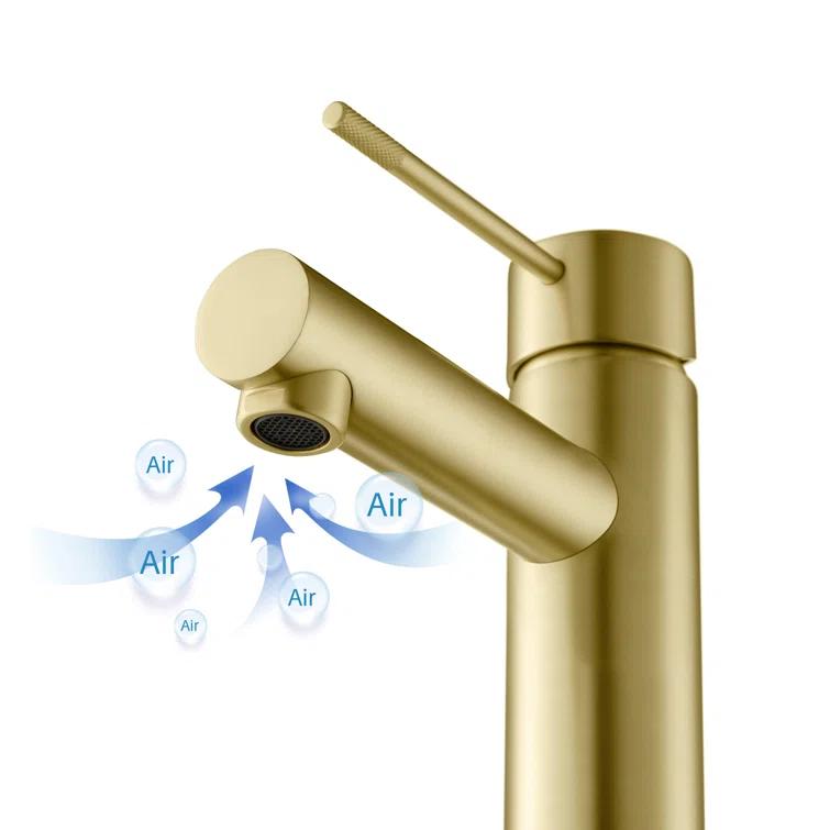 Circular X Single-Hole Single-handle Bathroom Faucet