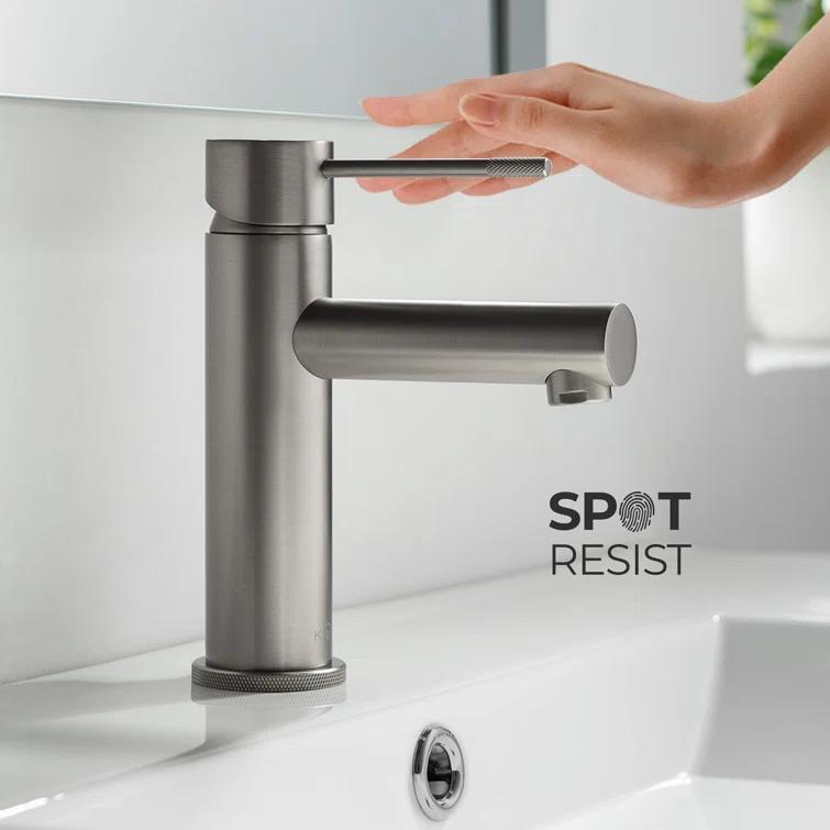Circular X Single-Hole Single-handle Bathroom Faucet