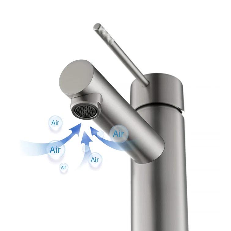 Circular X Single-Hole Single-handle Bathroom Faucet