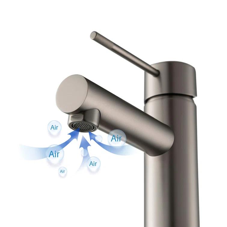 Circular X Single-Hole Single-handle Bathroom Faucet
