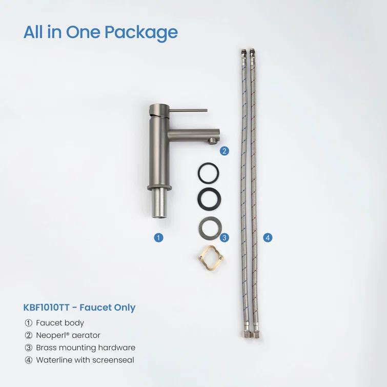 Circular X Single-Hole Single-handle Bathroom Faucet