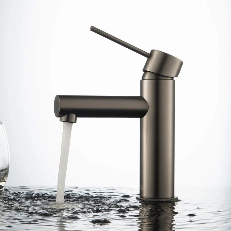 Circular X Single-Hole Single-handle Bathroom Faucet